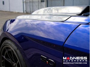 Ford Mustang Double Sided Cowl hood - Carbon Fiber - (2015-2017) Ford Mustang Double Sided Cowl hood - Carbon Fiber - (2015-2017)